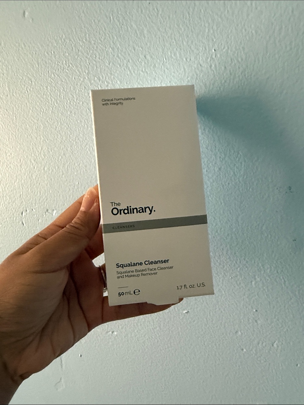 The Ordinary Squalane Cleanser — new in box